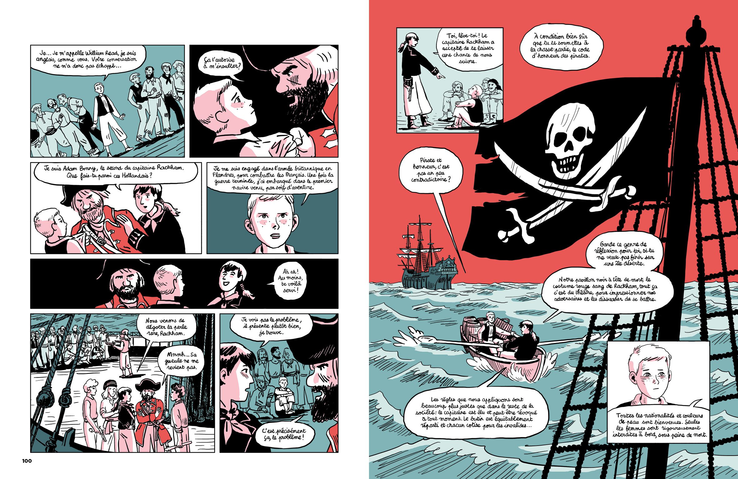 Bande Dessinée La Déferlante 6 Bande Dessinée Anne Bonny & Mary Read