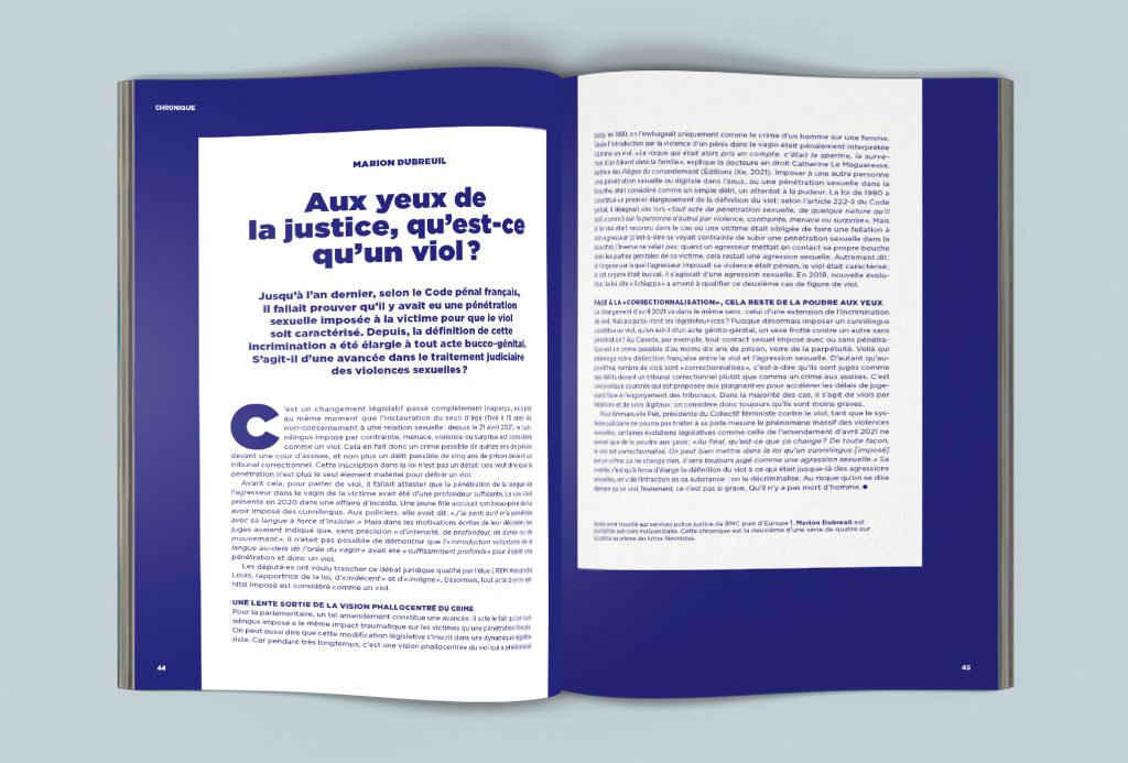 Aux yeux de la justice, qu'est-ce qu'un viol ? La Déferlante 7