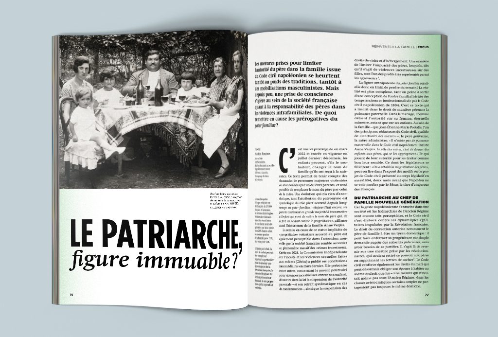 Le patriarche, une figure immuable ? La Déferlante 7