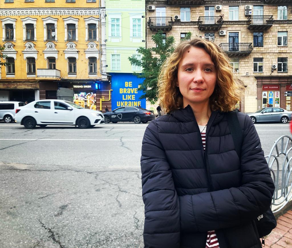 Retour à Kyiv Audrey Lebel