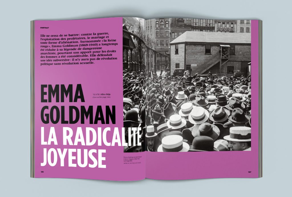 Portrait Emma Goldman La Déferlante 8