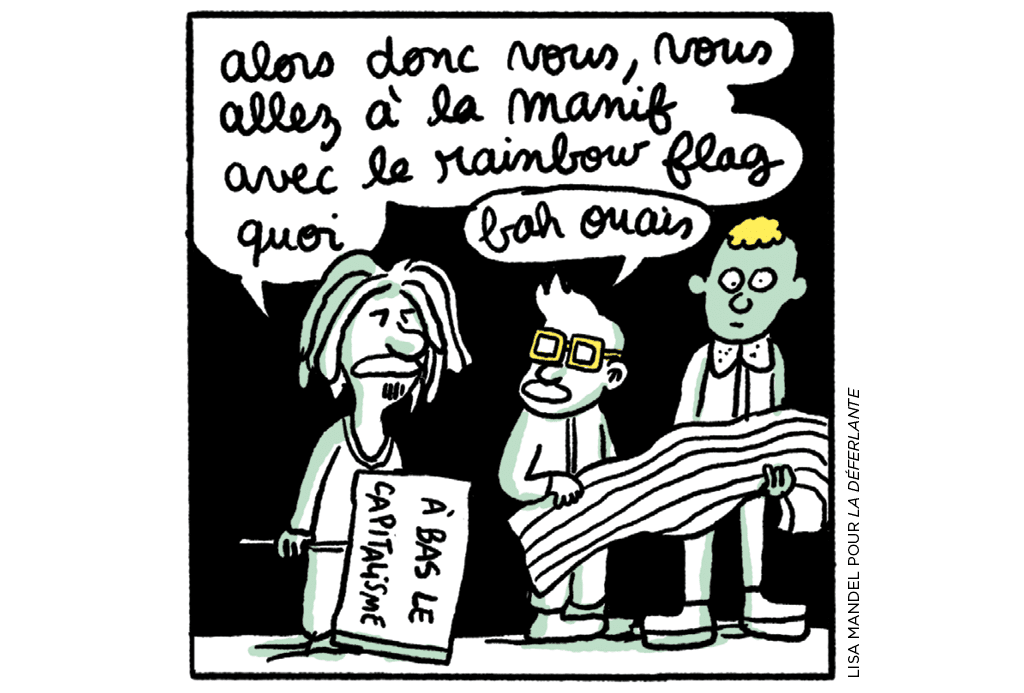 illustration Lisa Mandel La Déferlante 9 - Marie-Évangéline et le rasta blanc