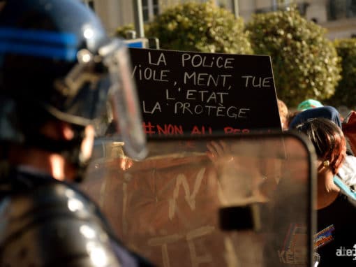 Manifestation contre les violences policières à Paris, le 18 février 2017.