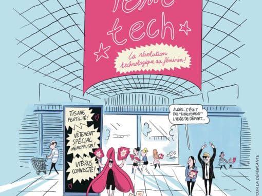 Femtech - Illustration : Maëlle Réat pour La Déferlante