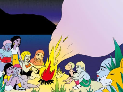 Dessin de Lucile Gautier pour La Déferlante