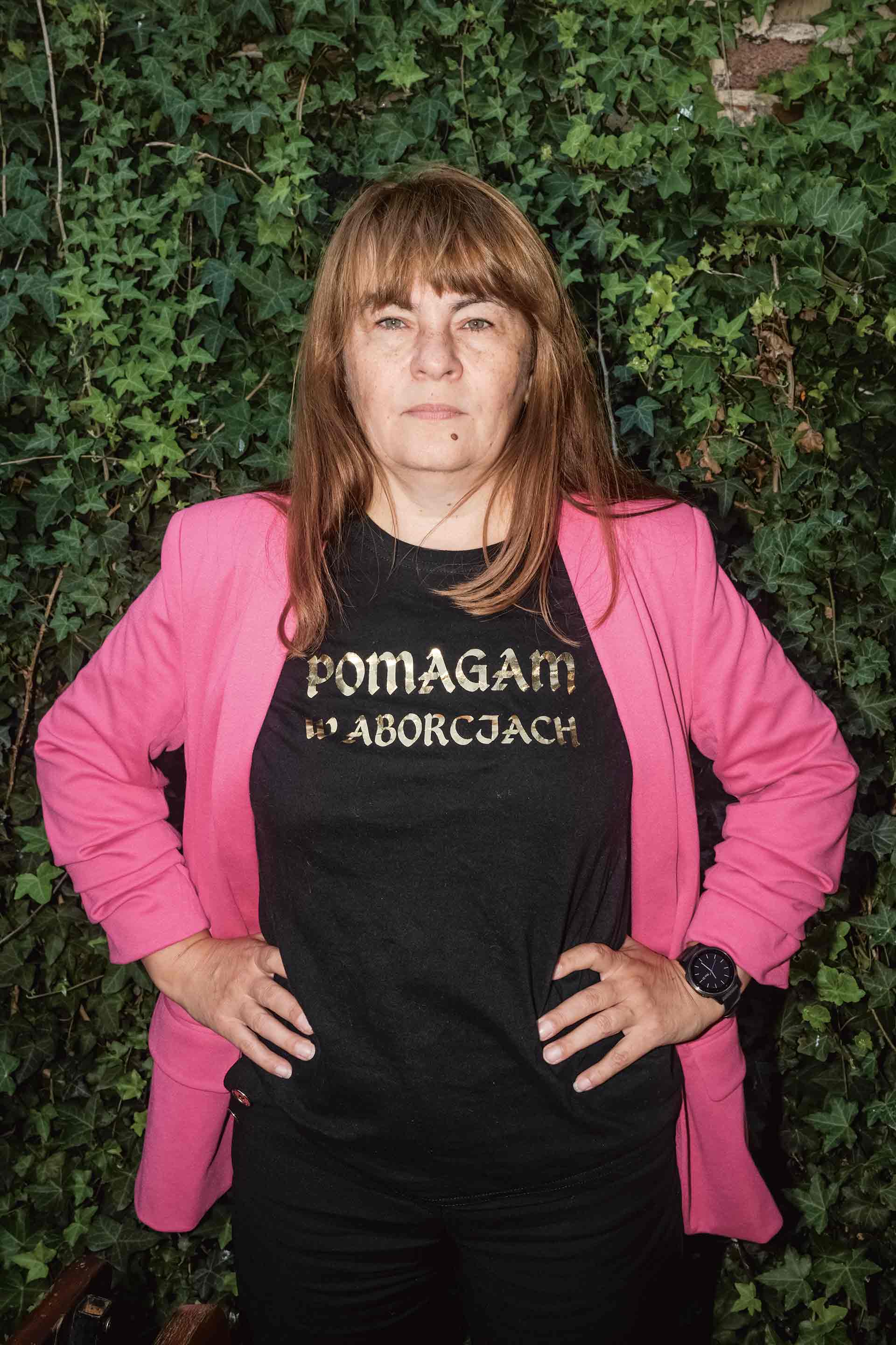 Justyna Wydrzyńska, condamnée en mars 2023 à huit mois de service d’intérêt général pour avoir aidé une femme à avorter.