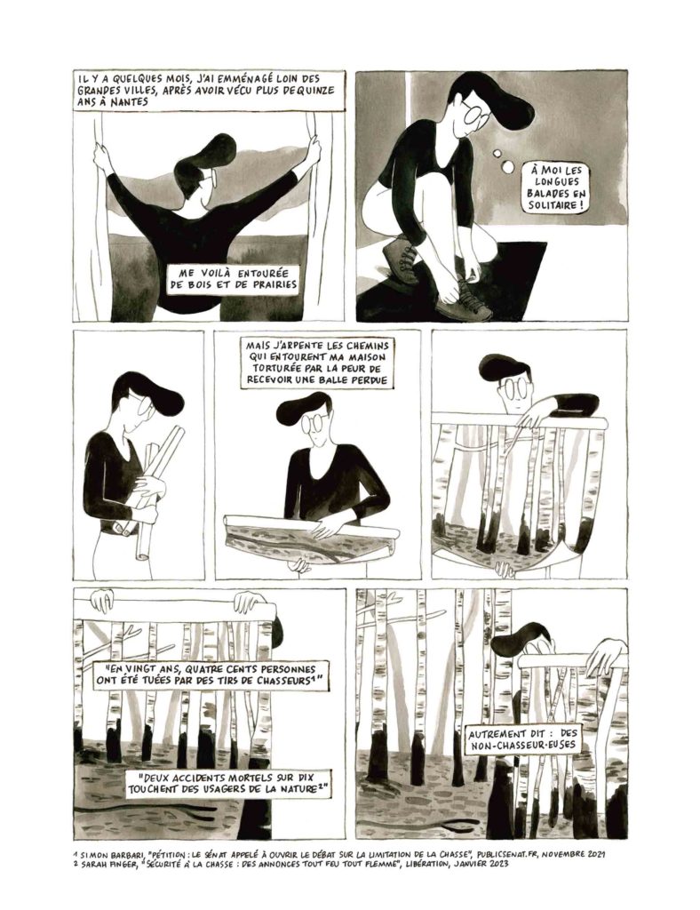 Ce matin, un lapin a tué un chasseur - René·e - Planche 1