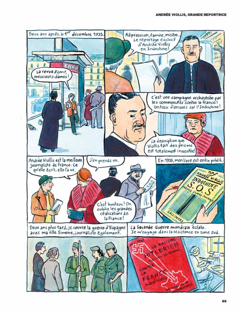 Andrée Viollis - planche 16 - Iris Pouy - Ariane Lavrilleux