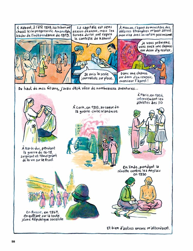 Andrée Viollis - planche 5 - Iris Pouy - Ariane Lavrilleux