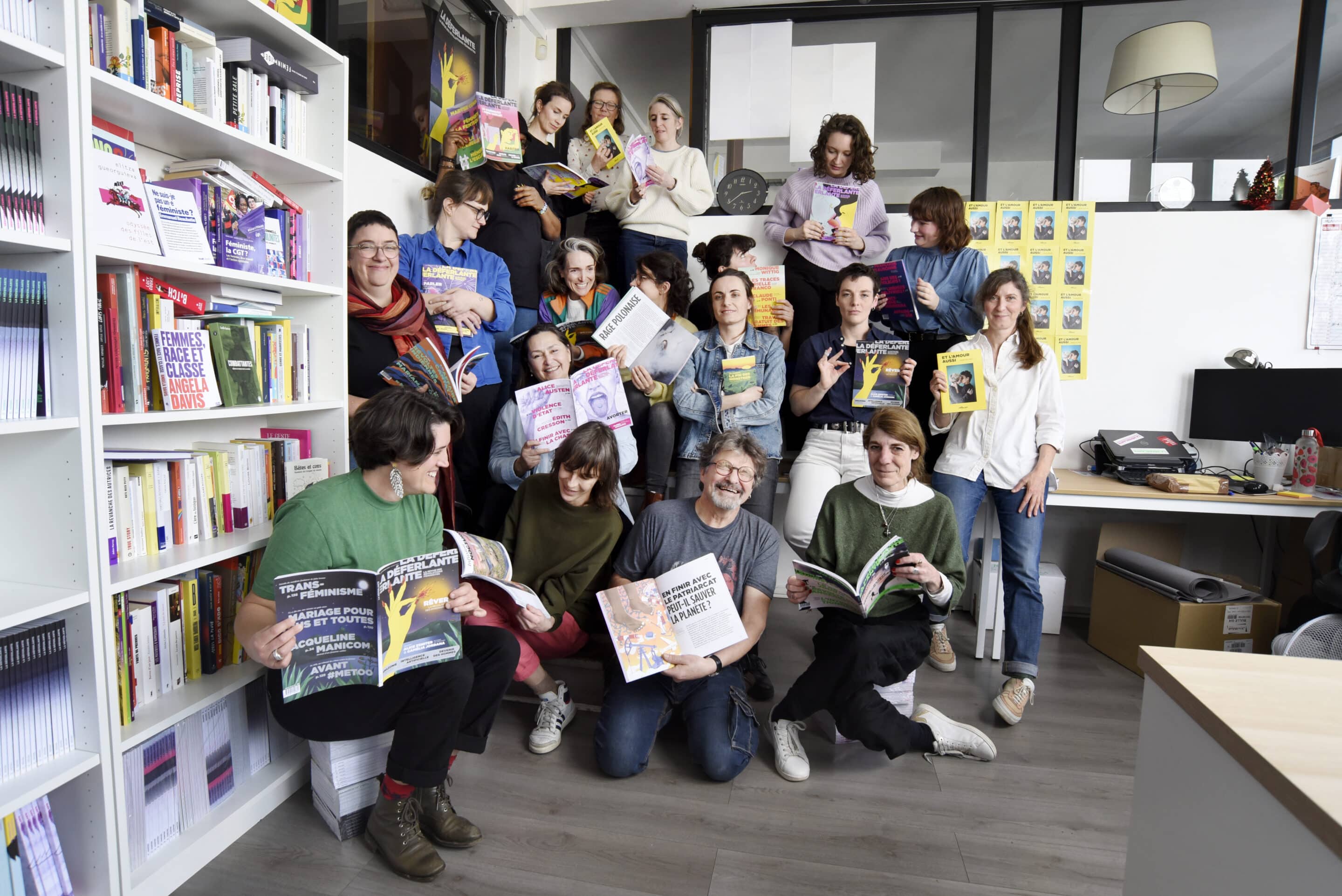 L'équipe de La Déferlante. Photo : Florence Brochoire.