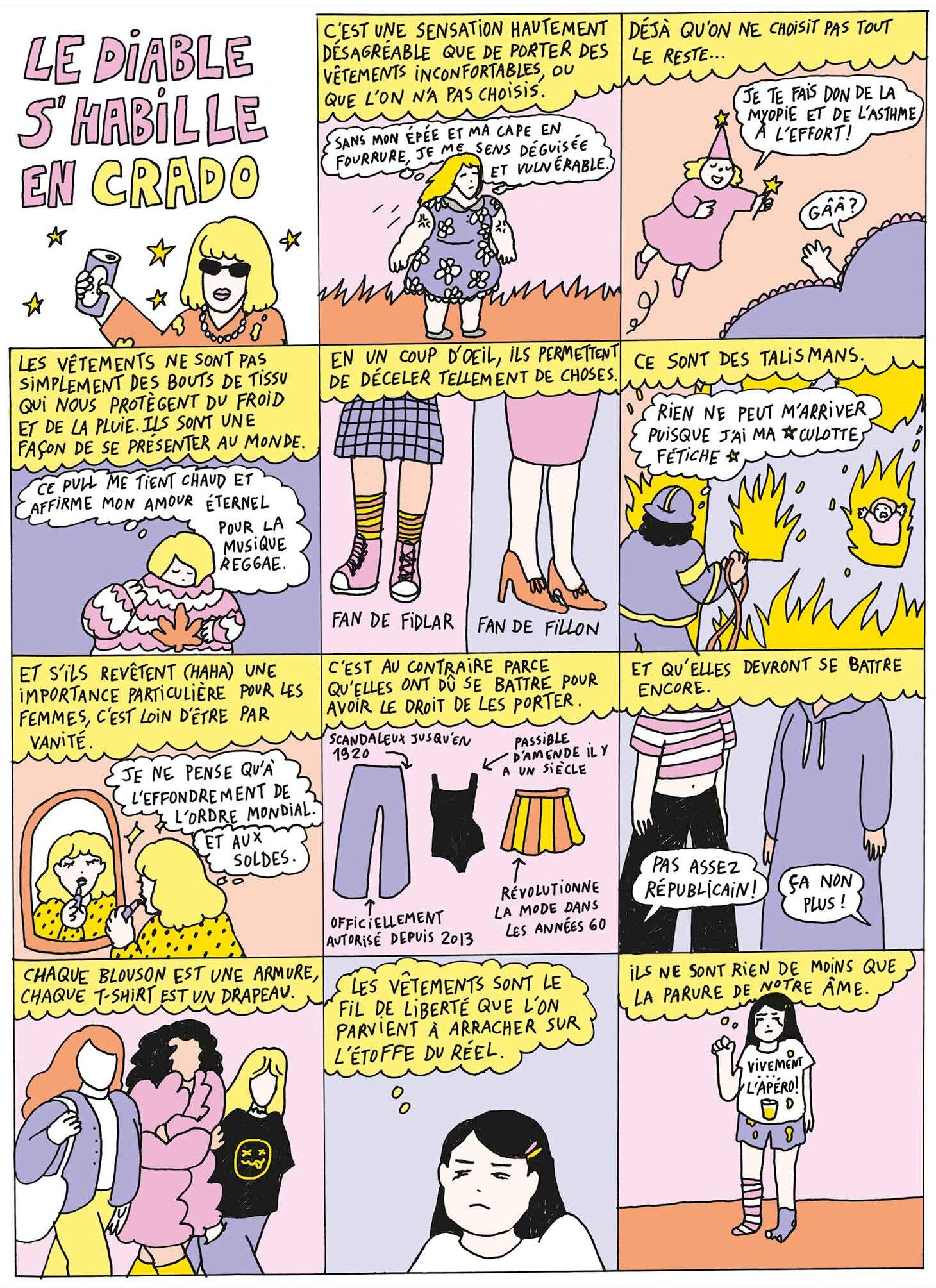 Strip Salomé Lahoche - Le diable s'habille en crado