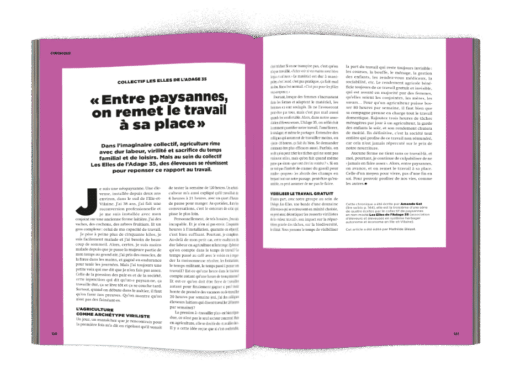 Double-page dans La Déferlante #16