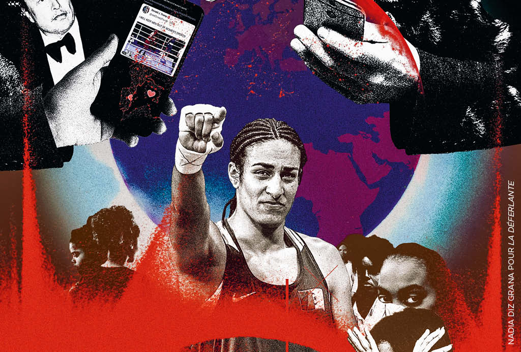 Collage de Nadia Diz Grana réalisé à partir de PHOTOS DE Photo12 / Alamy / Abaca Press, Kathy Hutchins /Shutterstock, Photo12 / Alamy / Steve Vas, Frederic Legrand-COMEO / Shutterstock, paparazzza / Shutterstock, X corp