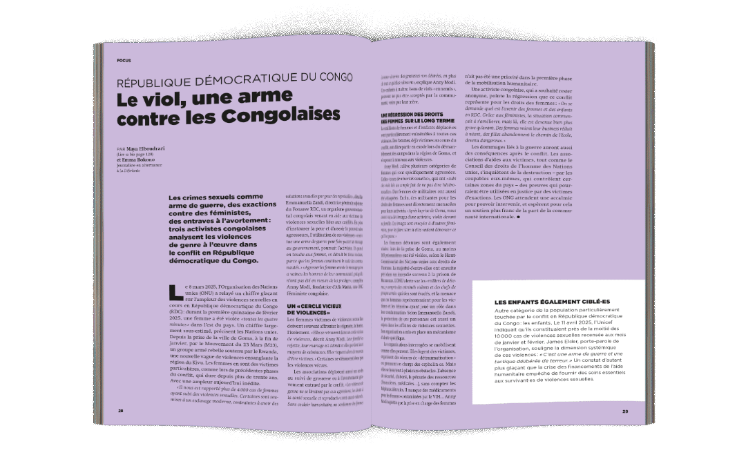 En RDC, le viol comme arme de guerre